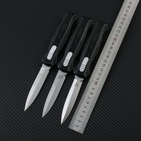 

Benchmade 3350 3300 Автоматический нож кемпинга Пешеходные нож D2 лезвия, BM 3320 940 3310BK Тактический нож Черный алюминиевый Ручки Карманные ножи