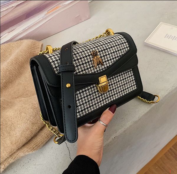 

2020 дизайнер crossbody сумки модные пчелы флип сумка цепи hasp леди сумки женские сумки классическая цепь сумка crossbody ph-rg911223