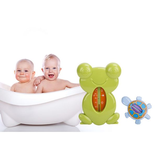 

cute cartoon lovely floating frog baby water thermometers