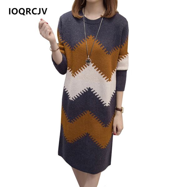 

women's sweaters sweater women winter jumpers pullovers stripe female femme truien dames gebreid plus large size 4xl ioqrcjv f66, White;black