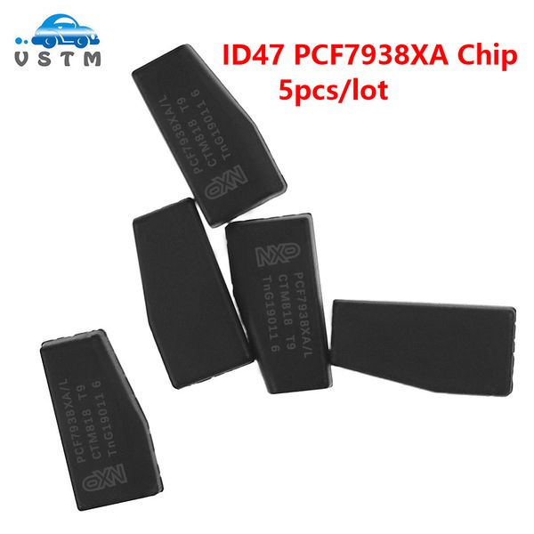 

5pcs/lot g chip pcf7938xa id47 carbon auto transponder chip ceramic car key chips blank key