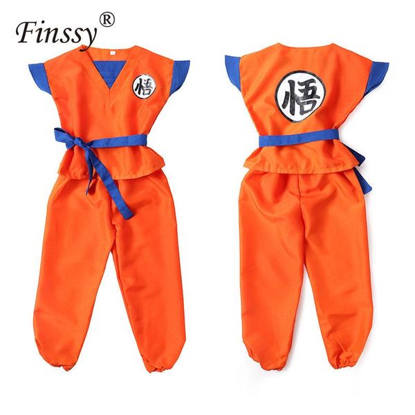 Z Son Goku Turtle Senru Costume Cosplay per Boys Halloween Carnival Costume per bambini Party Uniform Dress Capodanno