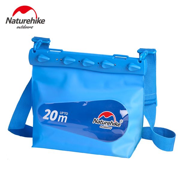 

naturehike pvc waterproof bag outdoor swimming drifting diving boating dry sack storage sports wareproof bag nh17f001-s