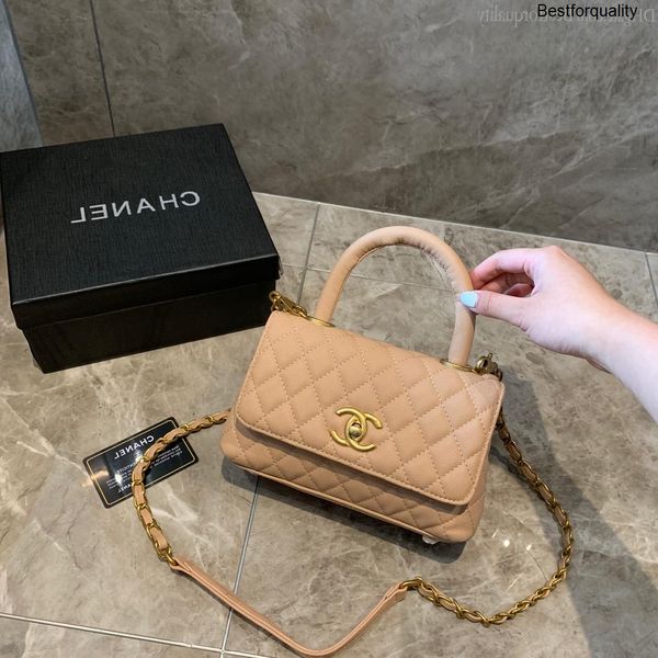 

2020 handbags woman brown fashion tote bag genuine leather lady shoulder mini purse 11 gauq