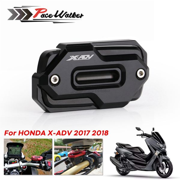 

motorcycle front brake master cylinder fluid reservoir cover oil cap for honda x- xadv x 2017 2018