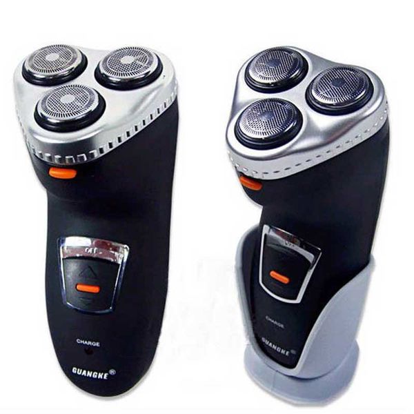 

new high-precision mesh 3 heads electric shaver rechargeable black washable razor 5085 shopping