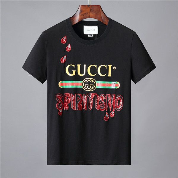 

2020 ss нового прибытия верхнего качества медуза одежда мужские футболки печать тройники короткого рукав -3xl 6528, White;black