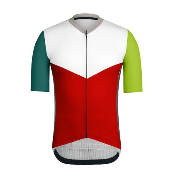 

red and white stitching bicycle biker breathable fashion 2020 latest clothes support your own design short sleeve cycling jersey, Black;red