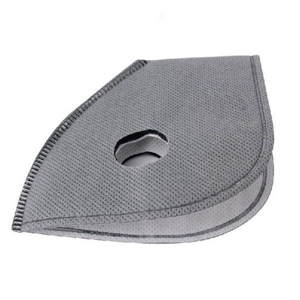 

1/5/10 pcs maske gasket breathable face maskswashable and reusable filter 2020 pad activated carbon breathing filters facemask, Black