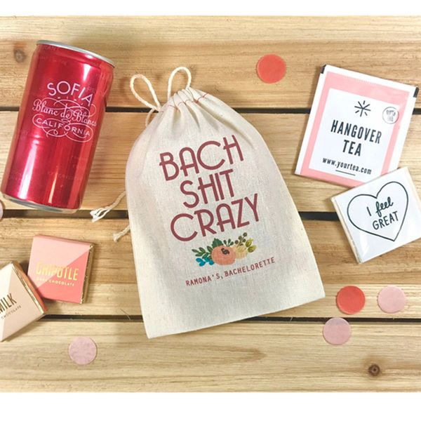

custom bachelorette bag hangovers kit bags crazy drawstring bag girl party gift hen weekend favor survival kit welcome