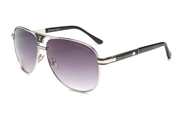 

Новая горячая металла высокого качества Шарнир Солнцезащитные очки LV мужчины Женщина Дизайн UV400 стекла Plank рамы солнцезащитные очки с коричневым корпусом и коробкой 4125