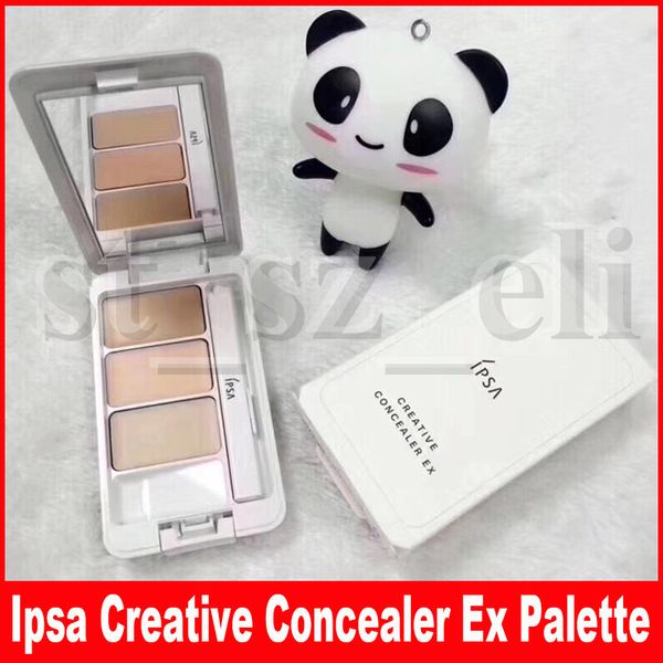 

Косметика для лица IPSA Креативная консилерная палитра 3 цвета для макияжа, контурная основа, крем 4,5 г Janpan Brand