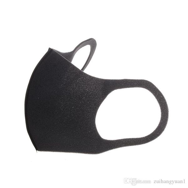 

anti-dust earloop mouth face cover outdoor riding masks black mask soft cotton winter breathing mask new