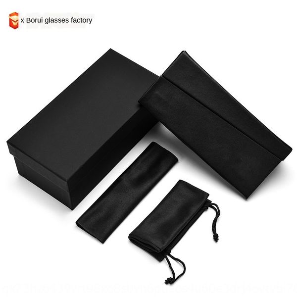 

d home portable anti-pressure case case sun glasses box black men's and women's glasses box