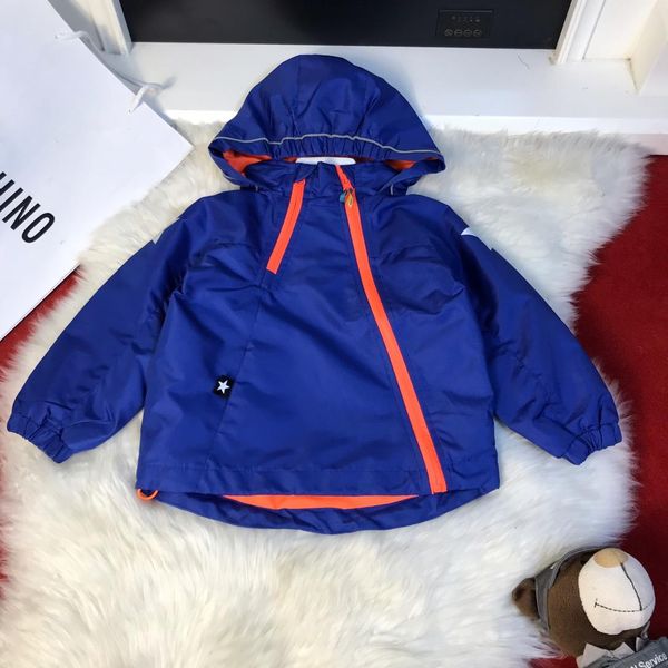 

2019 new autumn and winter children's jacket190816#07, Blue;gray
