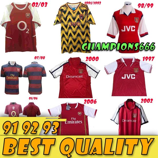 

1991 1993 andy cole ian wright tony adams retro soccer jersey 05 06 92 93 lee dixon kevin campbell alan smith classic vintage football shirt, Black;yellow