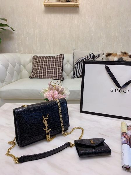 

brand new fashionable lady's unique envelope bag + wallet, chain bag diagonal span single shoulder bag size :22cm