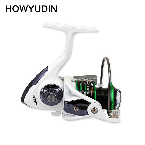 

baitcasting reels 12+1bb hc1000-7000 spinning reel without clearance carretilha smooth handle fishing two color cup molinete