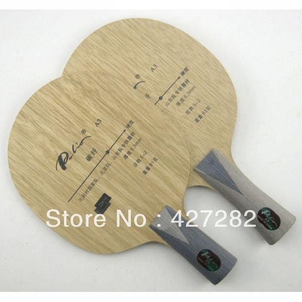 

original palio a3 (a 3, a-3) 5wood+2 hard carbon table tennis blade carbon blade table tennis rackets racquet sports pingpong