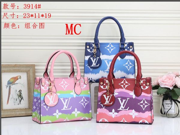 

high-quality 2020 women's new handbag ladies all-match simple new rainbow bag shoulder bag messenger bag women's backpack