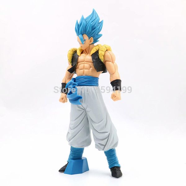 

anime gogeta action figures super saiyan grandista blue gogeta toys model pvc collectible ros doll t200618
