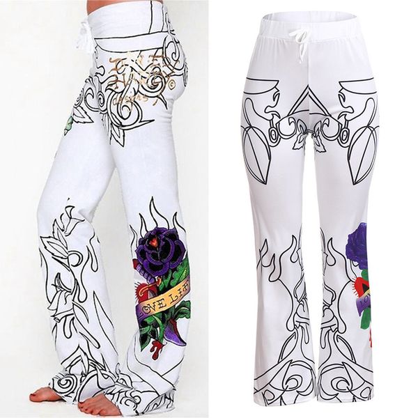 

feitong harem pants women plus size wide leg pants women summer trousers plus size pantalones de mujer formales #35, Black;white