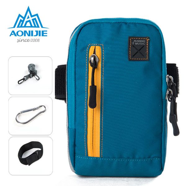 

aonijie e845universal arm bag cases for iphone 6 inch coins purse sports phone mobile wallet key package with arm shoulder strap