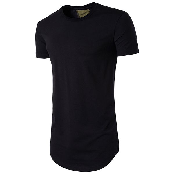 

мужской хип-хоп ярусные футболки пэчворк пролитой снизу двухцветная футболка пуловер big yard high street wear s-2xl, White;black