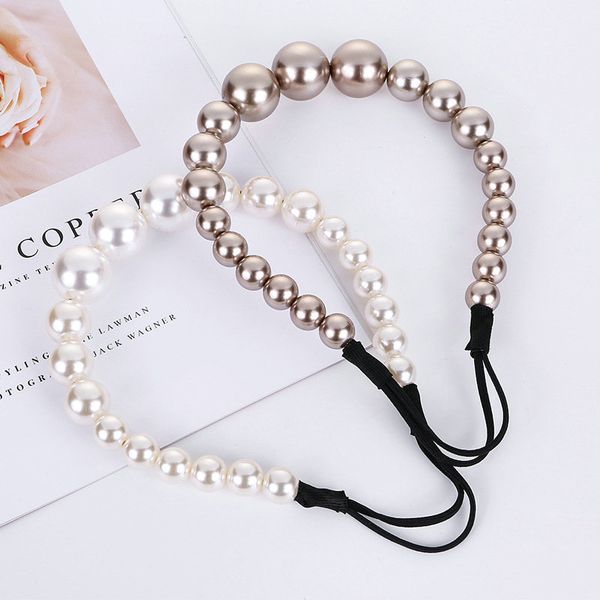 

simple pearl hair band alice band cerchietto aliceband hair style girl easy with nice hairbands yellow baby hair bands with flowers pskjy, Black;brown