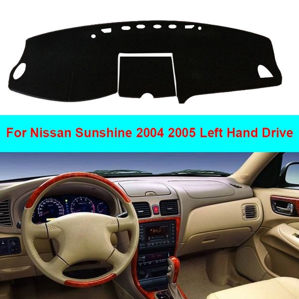 

2 layers car dashboard cover carpet cape dash mat for sunny 2004 2005 lhd carpet dashmat sun shade pad cushion