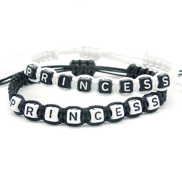 

1pcs honorable princess charm bracelets rope chain infinity adjust size for pretty girls diy beaded jewelry gifts decor, Golden;silver