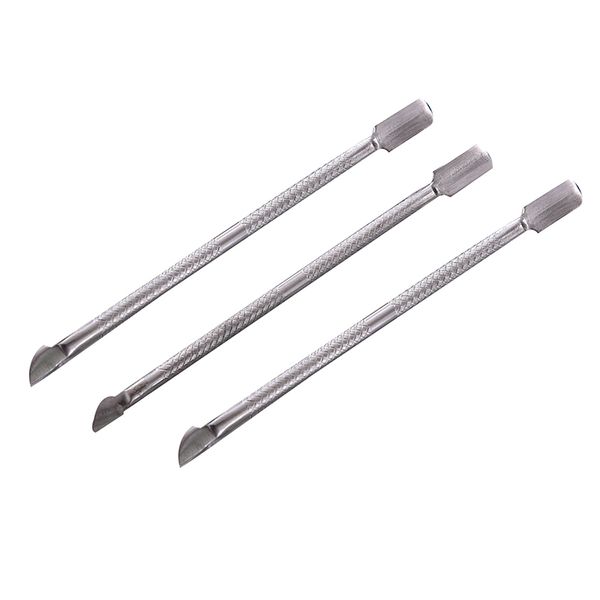 

3 x scraper cuticle pusher professional manicure 13.5cm