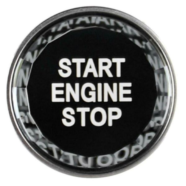 

crystal switch button cover engine start/sround replacement 1pc car interior
