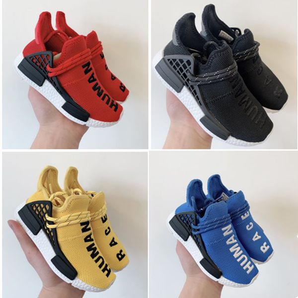 

2019 детские кроссовки NMD Спортивная обувь для малышей Human Race Trainers Boys girls Детская спо