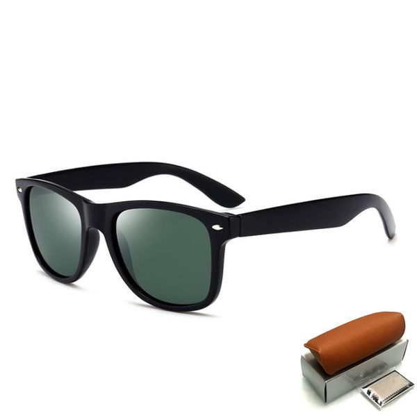 

очки классический ретро марка дизайнер мужчины женщины вс очки tide мода uv400 очки очки йоту коричневый ящик 010, White;black