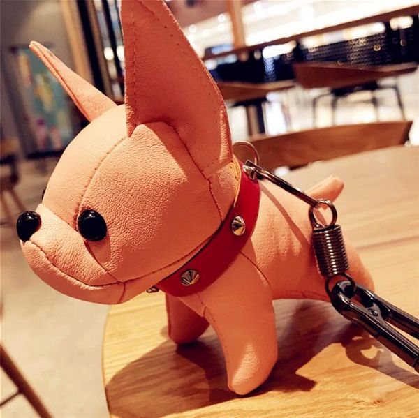 

designer handbags bulldog pendants bags pendant car decoration luggages bag parts accessories gifts ugly doll ornaments cute, Black