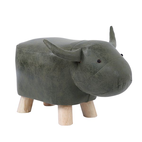 

creative fashion calf stool elephant stool hippo bench shoes bench children cartoon solid wood animal