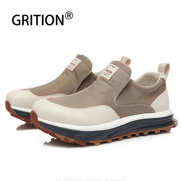 

grition mens canvas shoes massage heighten breathable low cut tide shoes non-slip soft fashion summer style 2020new