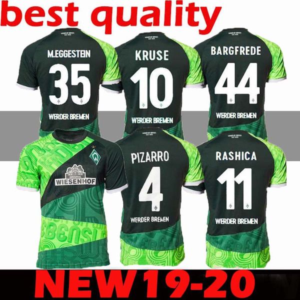 

2019 2020 v werder bremen occer jer ey 19 20 bremen 120 th anniver ary jer ey kru e m egge tein o ako klaa en pizarro football hirt