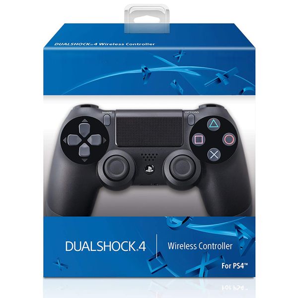 

shock 4 wireless controller gamepad for ps4 joystick with retail package logo game controller dhl shipping