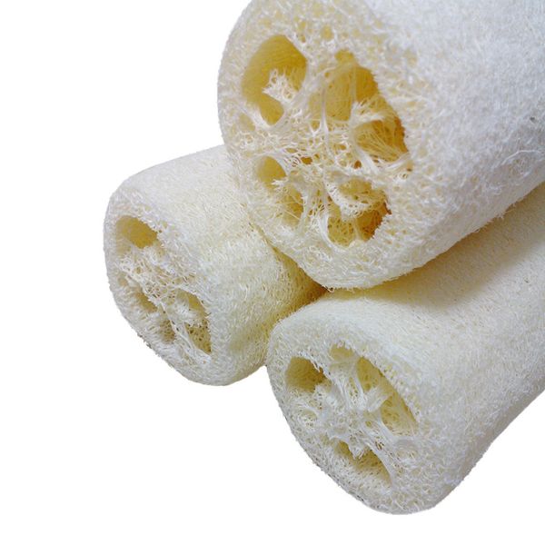 

new natural loofah bath body shower sponge scrubber pad 10.23