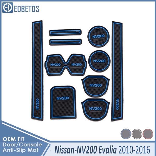 

anti-slip mat for nv200 evalia vanette 2010 2011 2012 2013 2014 2015 2016 accessories gate slot anti-dirty door