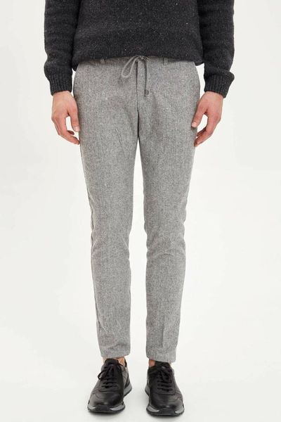 

defacto man trousers-m2100az19wn, Black