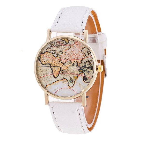 

new women luxury leather neutral watches man watch girls wristwatches gift hours geneva relojes mujer clock, Slivery;brown