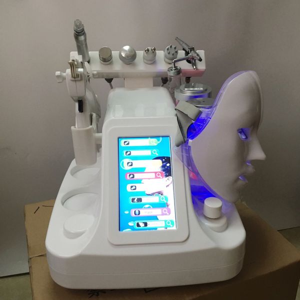 

Newbig pump 6 or 7 8in 1 hydra water dermabra ion bio cavition rf cold hammer oxygen facial deep clean ing oxygen jet peeling machine
