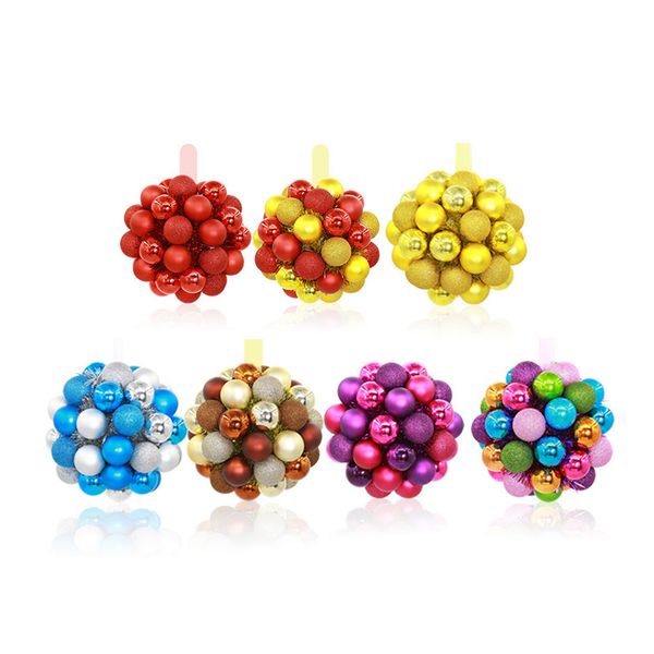 

adornos navidad 2019 натал полистирол шарики новогоднее украшение для дома