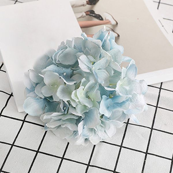 

fake hydrangeas artificial cloth flowers bouquet wedding party home room decor