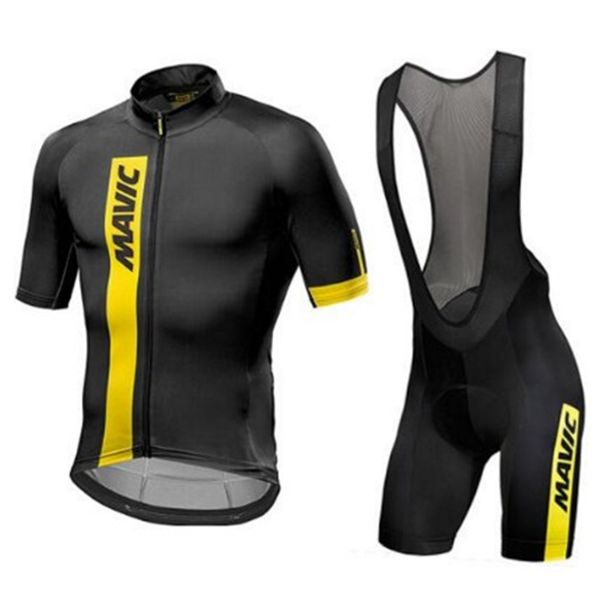 

UCI Tour de France Mavic Team Cycling Jersey 2019 Ropa Ciclismo Hombre Mtb Summer Short Sleeve Cycling Clothing Triathlon Suit