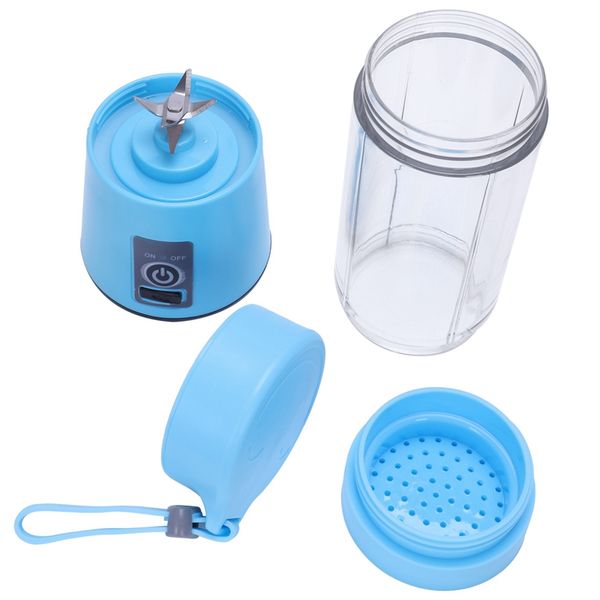 

80ml usb rechargeable blender mixer 6 blades juicer bottle cup juice citrus lemon vegetables fruit smoothie squeezers reame