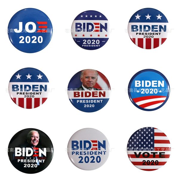 

2020 moive the joker pin cartoon brooch enamel funny biden badge backpack denim clothes pins and brooches gift for women and men fans #345, Silver